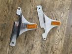 Harley Davidson Sissy Bar Brackets Set, Ophalen of Verzenden, Gebruikt