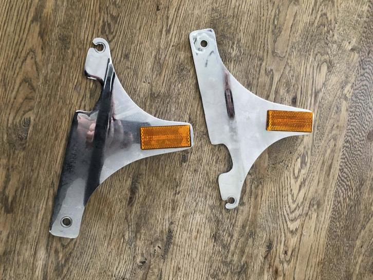 Harley Davidson Sissy Bar Brackets Set, Motoren, Onderdelen | Harley-Davidson, Gebruikt, Ophalen of Verzenden