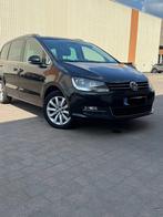 Sharan 2TDI HIGHLINE AUTO, Auto's, Volkswagen, Automaat, Monovolume, Euro 6, Zwart