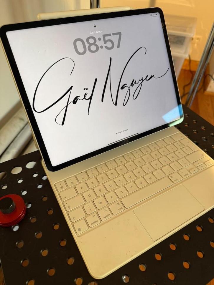 iPad Pro 12.9 + Magic Keyboard + Apple Pencil, Computers en Software, Apple iPads, Gebruikt, Apple iPad Pro, Wi-Fi, 12 inch, 512 GB