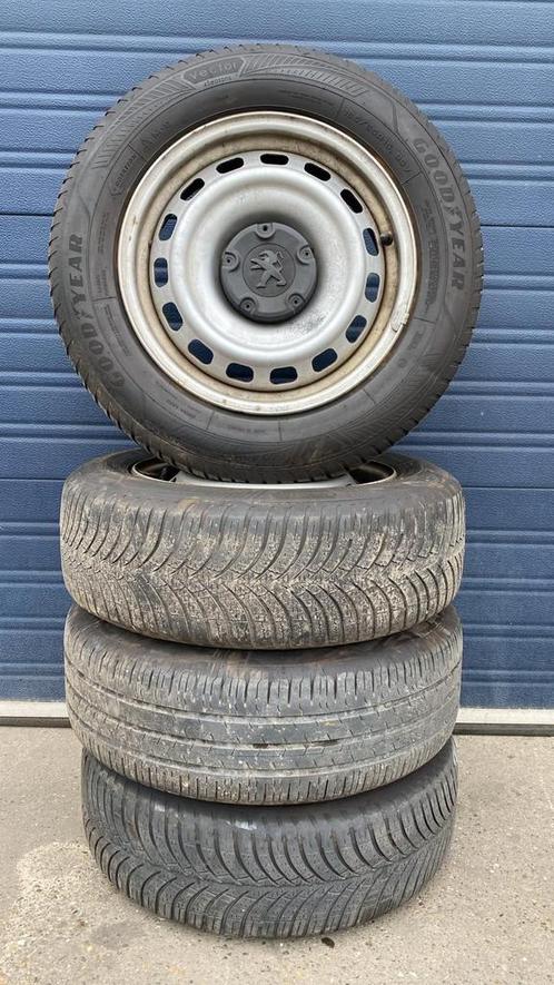 Peugeot Partner Berlingo Combo velgen 195-65-15 5x108 - Set, Auto-onderdelen, Banden en Velgen, Banden en Velgen, Zomerbanden