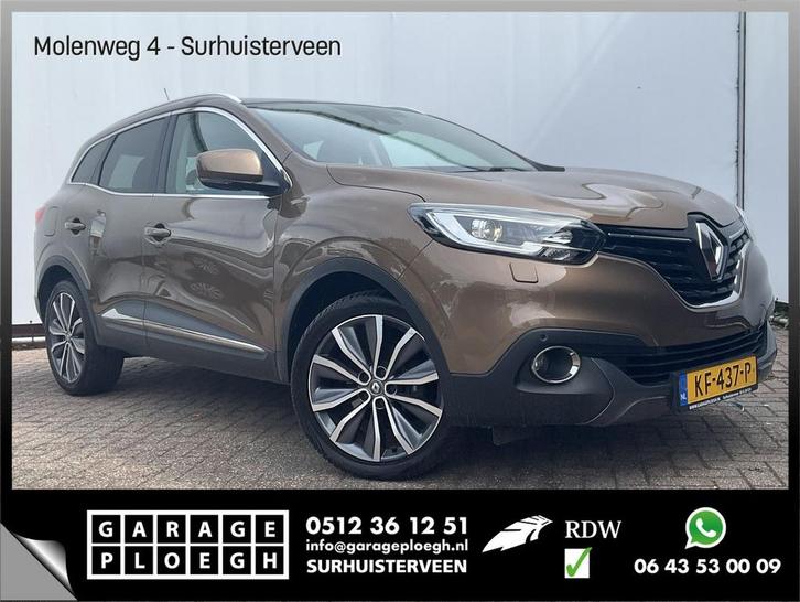Renault Kadjar 1.2 TCe Bose Pano Leder Nav/Cruise DAB Stoelv, Auto's, Renault, Bedrijf, Kadjar, ABS, Airbags, Alarm, Bluetooth