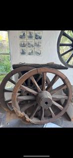 2 roues de chariot., Ophalen, Gebruikt