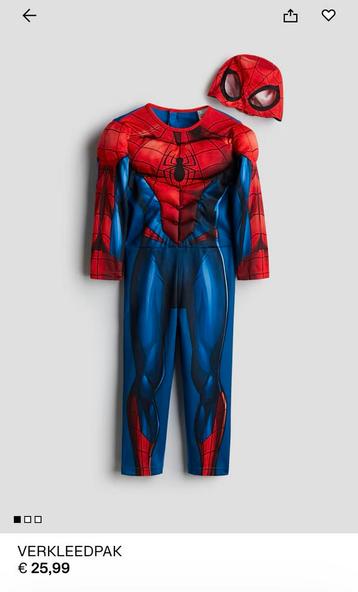 H&M verkleedpak Spider-Man beschikbaar voor biedingen