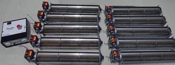 Tangentiële ventilatoren-afzuiging 11st.+besturing 12V-nieuw beschikbaar voor biedingen