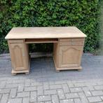 gezandstraalde eiken bureel, Ophalen, Zo goed als nieuw, Bureau