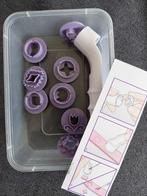 Fondant Punch Cutter Set, 9 Piece, Ophalen of Verzenden, Zo goed als nieuw, Taarten of Cupcakes, Overige typen