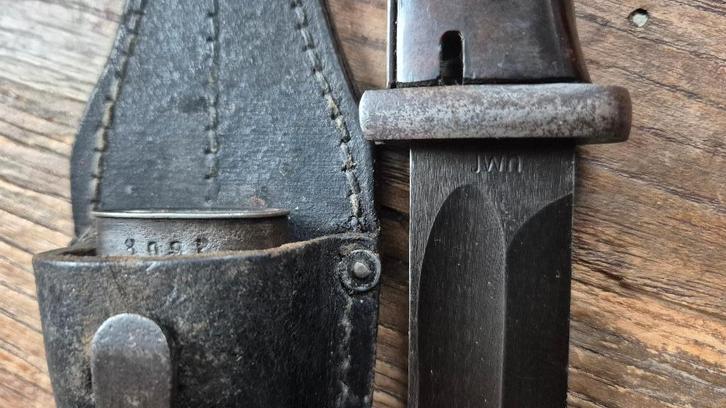 Baïonnette 84/98, Collections, Objets militaires | Seconde Guerre mondiale, Envoi