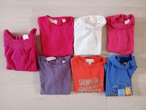 7 degelijke T-shirts met lange mouwen maat 74, Enfants & Bébés, Vêtements de bébé | Taille 74, Comme neuf, Fille, Chemisette ou Manches longues