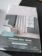 Gordijnen nieuw,4 pakken,compleet met haakjes, Enlèvement ou Envoi, Beige