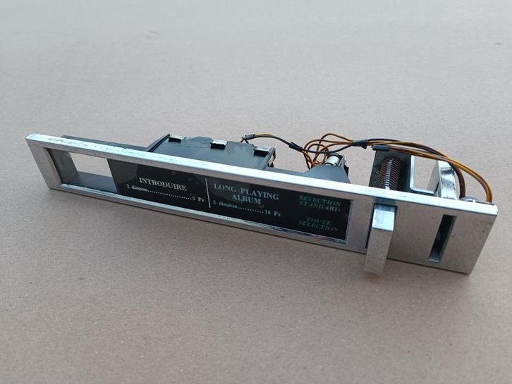 Pricing Paneel Rowe-AMi MM1 (1967) jukebox, Verzamelen, Automaten | Jukeboxen, Ami, Verzenden