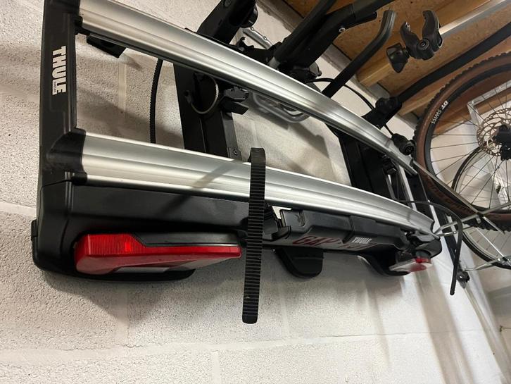 Thule VeloSpace XT 2 Fietsendrager - 2 Fietsen - Kantelbaar, Auto diversen, Fietsendragers, Gebruikt, Trekhaakdrager, 2 fietsen