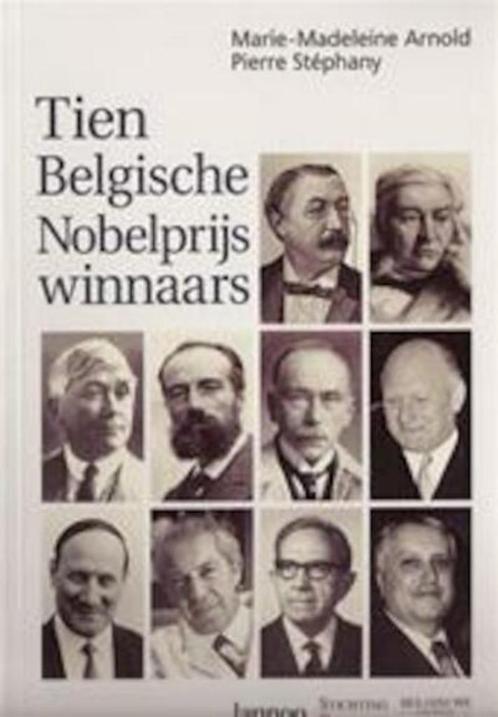 boek: tien Belgische Nobelprijs winnaars, Livres, Biographies, Comme neuf, Envoi