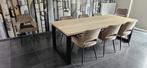 Te koop wegens verhuis en samenwonen. Af te halen - Kortrijk, Huis en Inrichting, Tafels | Eettafels, Ophalen, 100 tot 150 cm