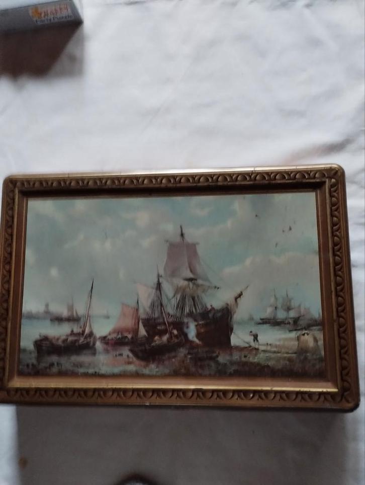 Cote d of metalen doos, Verzamelen, Blikken, Gebruikt, Overige, Overige merken