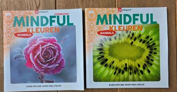 NIEUW Denksport Mindful kleuren Mandala's boeken 11 en 13  beschikbaar voor biedingen