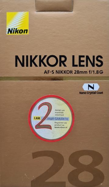 nikkor lens 28mm f/1.8G beschikbaar voor biedingen