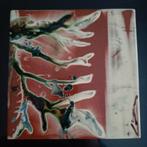 Twee abstracte keramische kunst tegels., Ophalen of Verzenden