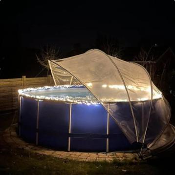 Sunny Tent - Maat L, Enlèvement ou Envoi, Utilisé, Couverture de piscine