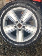 Orginele VW Velgen 5x112 met winterbanden, Ophalen, Gebruikt, Velg(en), 16 inch