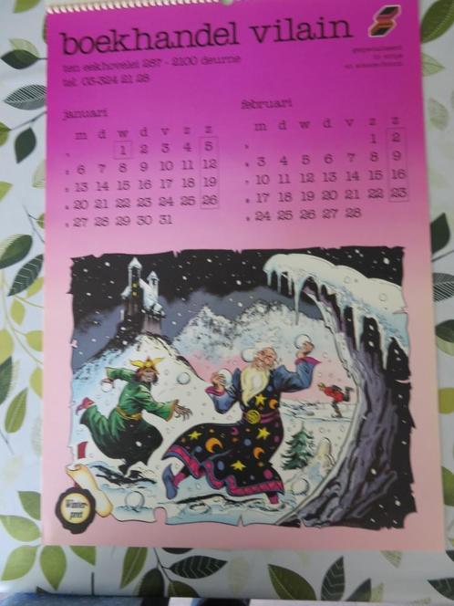 Stripkalender rode ridder Karel Biddeloo 1986, Boeken, Stripverhalen, Zo goed als nieuw, Ophalen of Verzenden