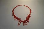 Ketting Koraal Takken, Handtassen en Accessoires, Antieke sieraden, Ophalen, Overige materialen, Ketting
