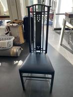 Stoelen, Huis en Inrichting, Stoelen, Ophalen, Gebruikt, Blauw, Hout
