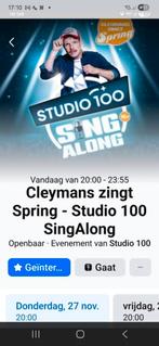 3 tickets voor spring vanavond, Tickets en Kaartjes, Evenementen en Festivals
