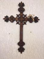 Houten Jesus kruis, Antiquités & Art, Antiquités | Objets religieux, Enlèvement