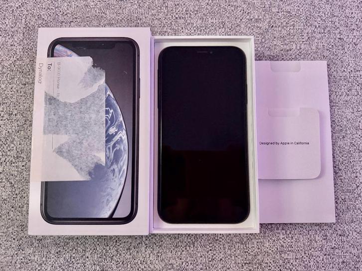 iPhone XR - 128GB - Black, Telecommunicatie, Mobiele telefoons | Apple iPhone, Gebruikt, 128 GB, Zonder abonnement, Zonder simlock