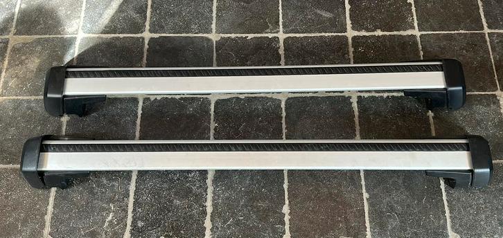 Originele Volvo V60 dakdragers, Auto diversen, Dakdragers, Zo goed als nieuw, Ophalen