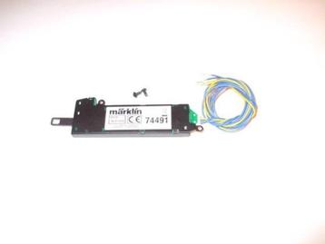 Märklin C-rails wisselaandrijving 74491 + kabel en 2 vijsjes beschikbaar voor biedingen
