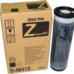 2 x Riso HD Z-type zwarte inkt S-4841/7124E, Nieuw, Cartridge, Riso