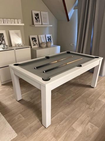 Table de billard convertible, Sport en Fitness, Biljarten en Poolen, Ophalen, Zo goed als nieuw, Biljarttafel