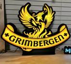 Prachtige Grimbergen lichtreclame met heldere LED. nu €39,95, Verzamelen, Biermerken, Ophalen of Verzenden, Nieuw, Reclamebord, Plaat of Schild