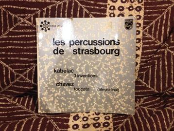 Les Percussions de Strasbourg - Kabelac - Chavez, Enlèvement ou Envoi, Single, Classique, Utilisé