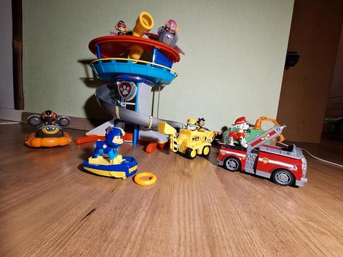 Complete basisset Paw Patrol, Kinderen en Baby's, Speelgoed | Actiefiguren, Gebruikt, Ophalen