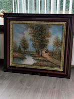 Schilderijen en chinese kader, Antiek en Kunst, Ophalen