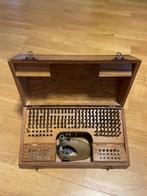 Ponsset 'Esser' - Poinçons avec potence - horlogerie, Ophalen of Verzenden