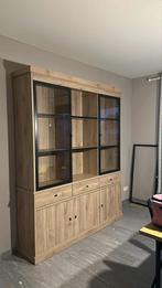 Vitrine kast, Huis en Inrichting, Ophalen, 200 cm of meer, 150 tot 200 cm, Eikenhout