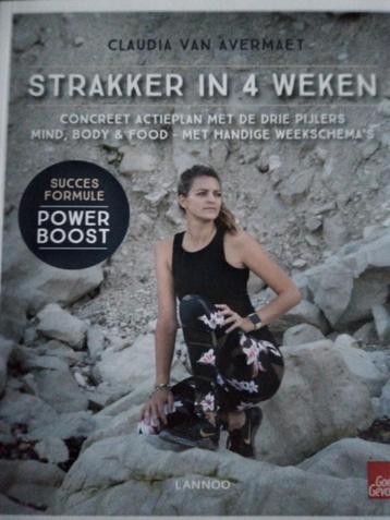 boek: strakker in 4 weken; Claudia Van Avermaet