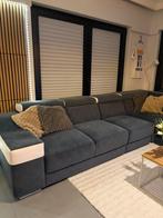 Zetel donker blauw, Huis en Inrichting, Ophalen, Zo goed als nieuw