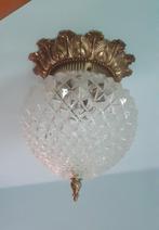 plafondlamp jaren '60? retro vintage, Huis en Inrichting, Ophalen, Zo goed als nieuw, Glas