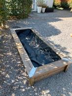 Etang à vendre 220 x 90 x 33 avec pompe cascade, Enlèvement, Utilisé