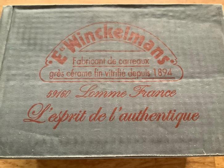 Tegel Winckelmans 15x15 en 10x10 / wit, Doe-het-zelf en Bouw, Tegels, Nieuw, Vloertegels, Ophalen