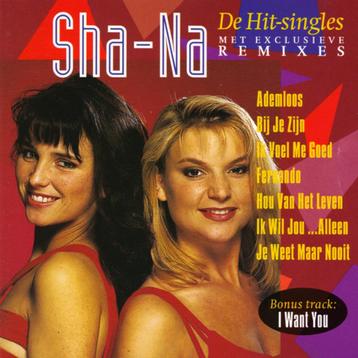 1035 - SHA-NA - DE HIT-SINGLES REMIXES 1+2 - 2CD - NIEUW beschikbaar voor biedingen
