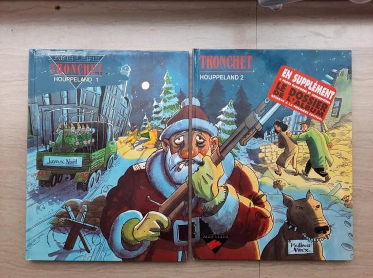 Houppeland 1 et 2 (lot), Boeken, Stripverhalen, Gelezen, Meerdere stripboeken, Ophalen