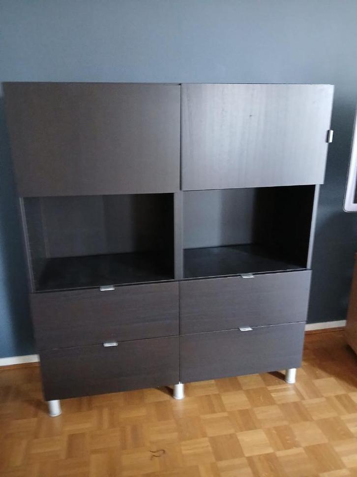 Opbergkast BESTA (Ikea), Huis en Inrichting, Kasten | Secretaires, Zo goed als nieuw, Ophalen
