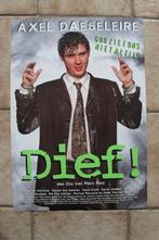 filmaffiche Dief 1998 Axel Daeseleire filmposter, Collections, Enlèvement ou Envoi, Rectangulaire vertical, A1 jusqu'à A3, Comme neuf