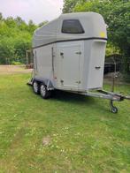 Dubbele paarden trailer, Ophalen, Aluminium